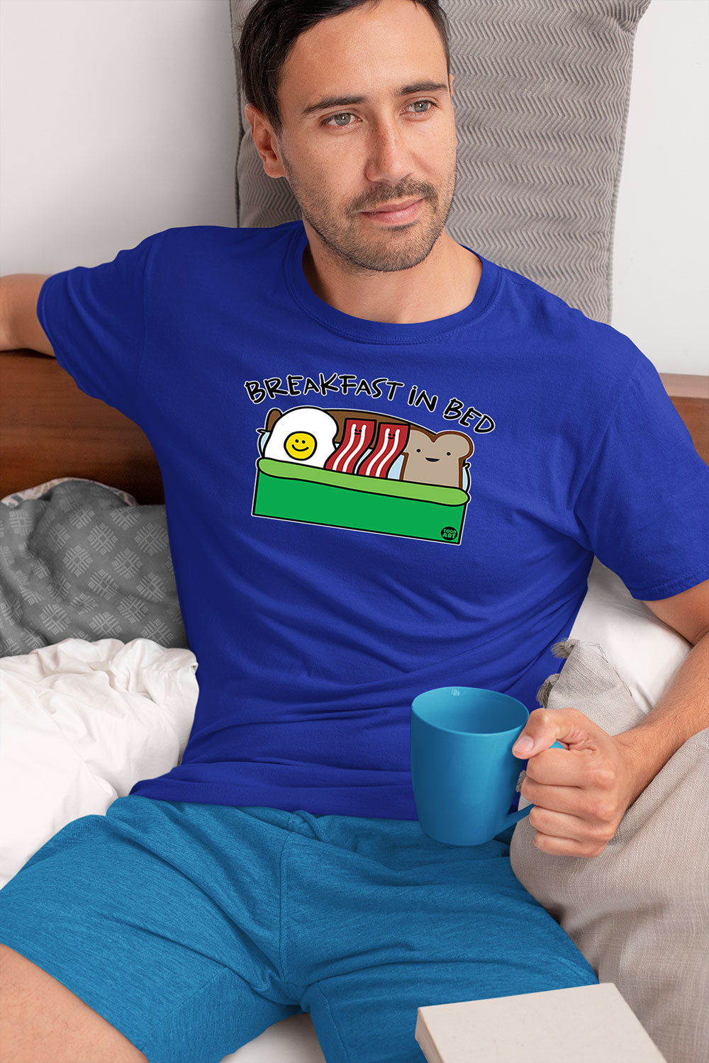 Todd Goldman Art Breakfast in Bed T-Shirt