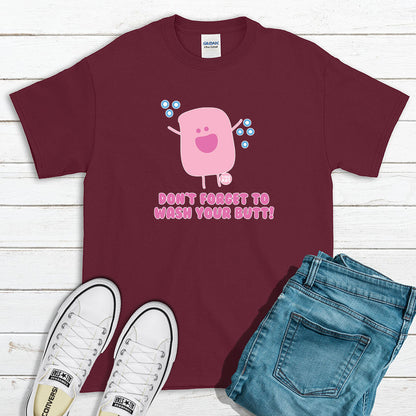 Todd Goldman Art Don't Forget Wash Butt T-Shirt