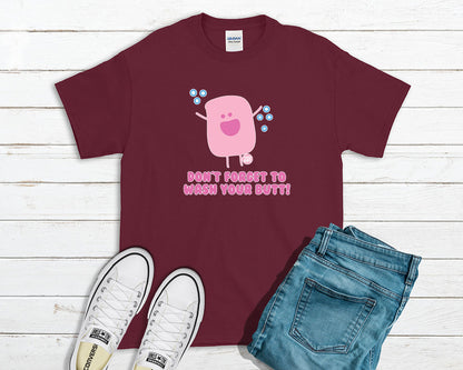 Todd Goldman Art Don't Forget Wash Butt T-Shirt