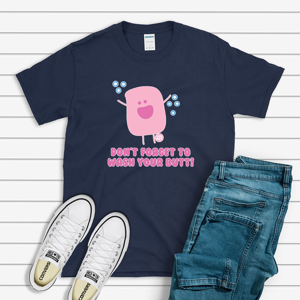 Todd Goldman Art Don't Forget Wash Butt T-Shirt