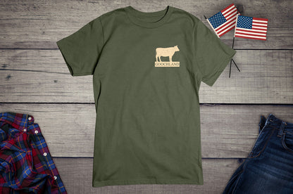 Goochland Cow, Crest, T-Shirt