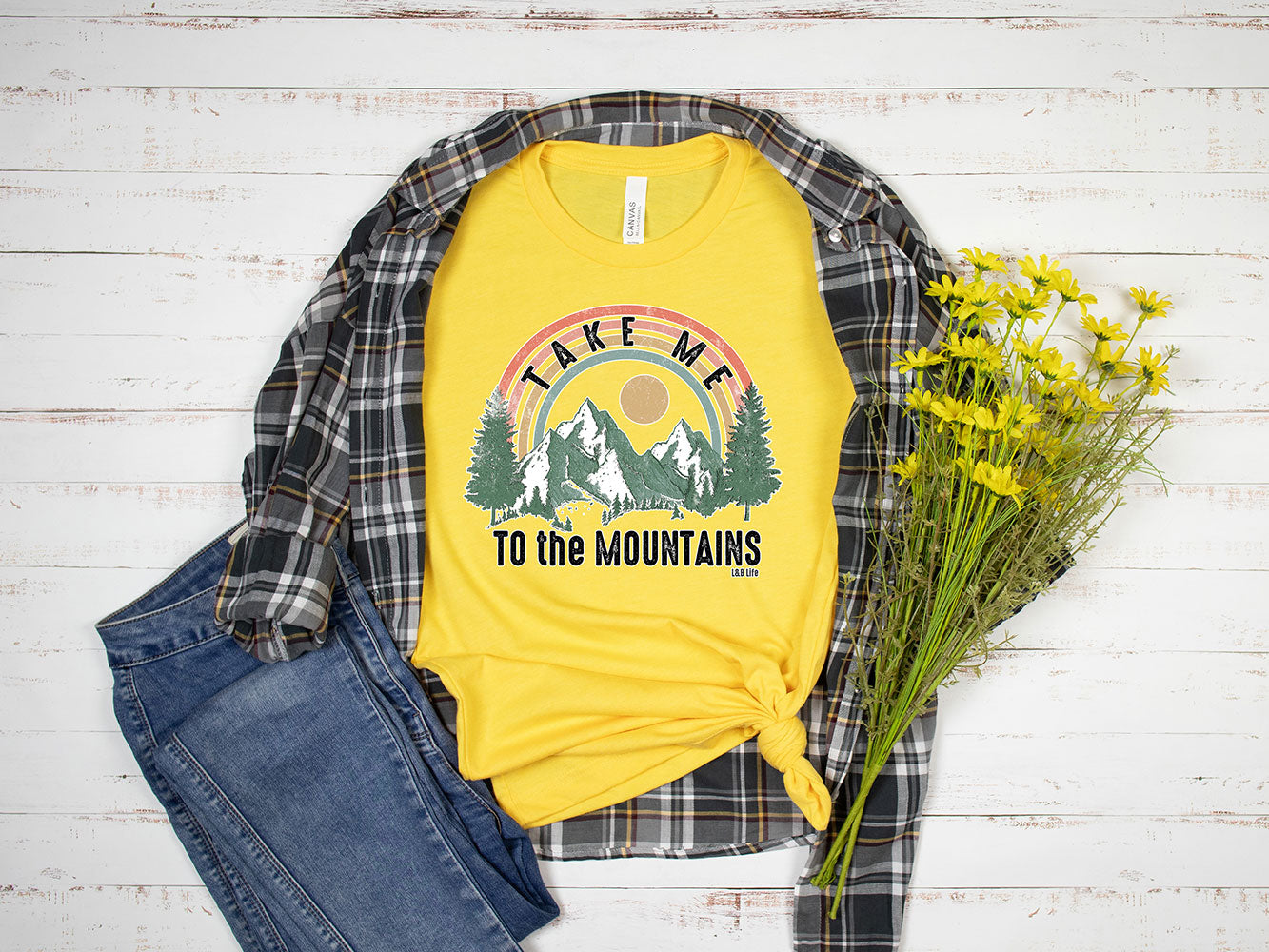 Take Me To The Mountains Tee