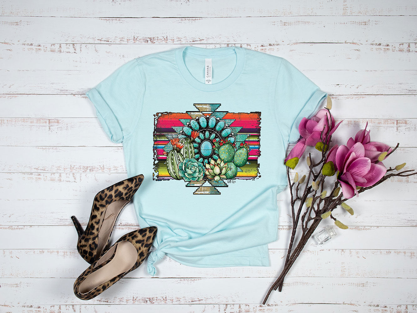 Aztec Cactus Tee