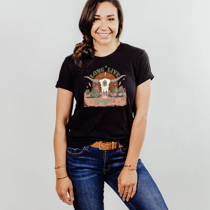 Long Live Cowgirls Tee