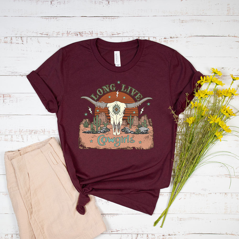 Long Live Cowgirls Tee