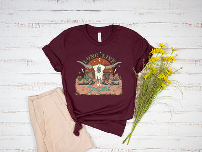 Long Live Cowgirls Tee