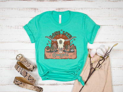 Long Live Cowgirls Tee