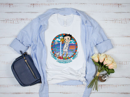 Aquarius - Betty Boop Zodiac Tee