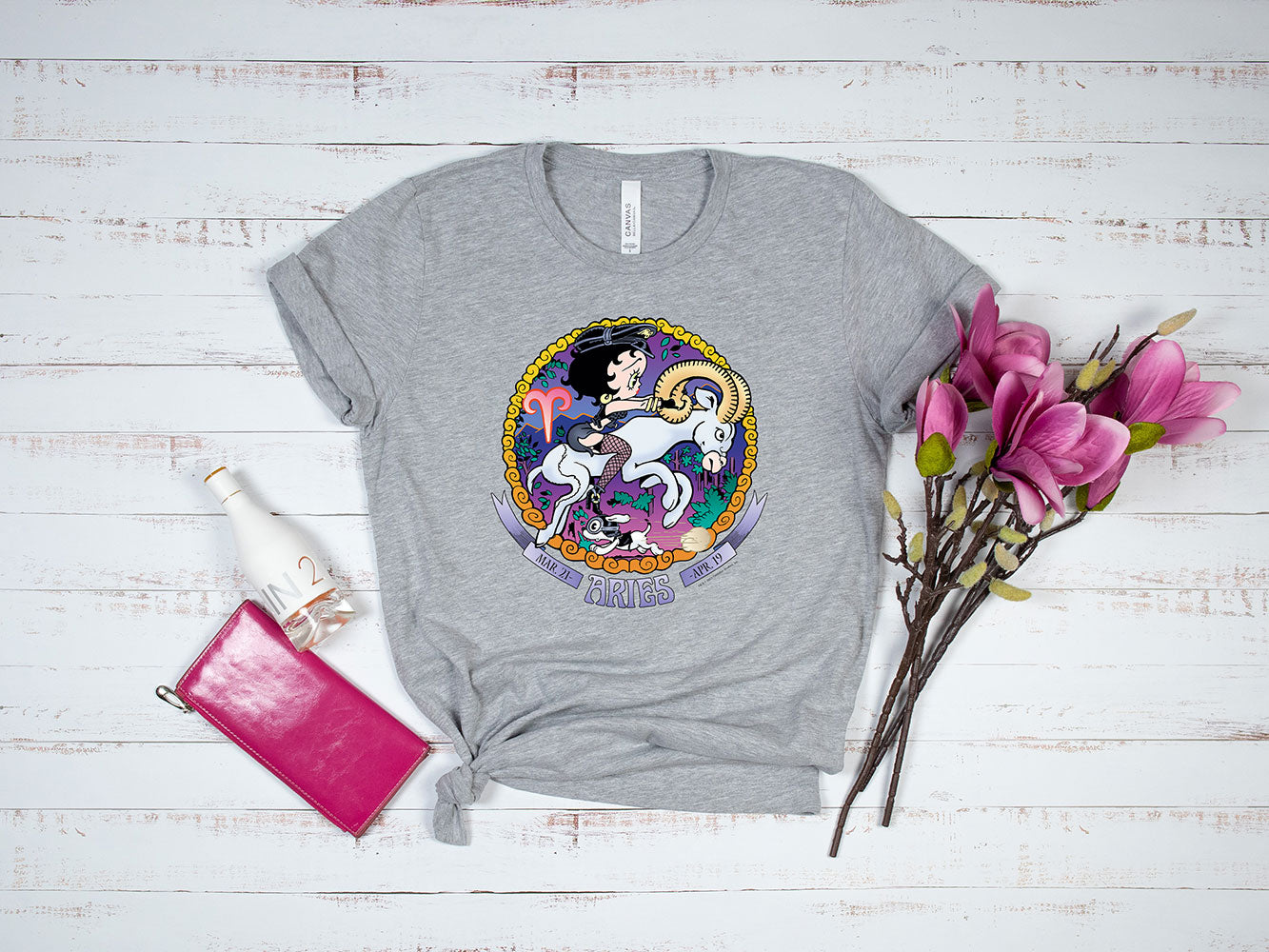 Aries - Betty Boop Zodiac Tee