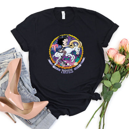 Aries - Betty Boop Zodiac Tee