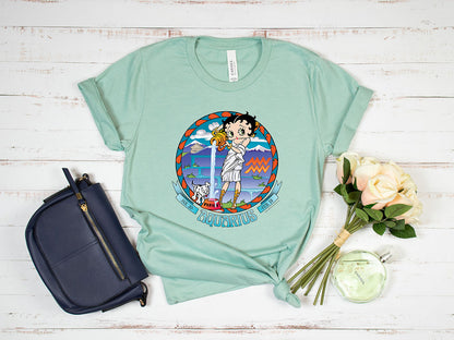 Aries - Betty Boop Zodiac Tee