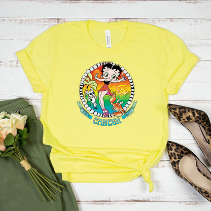 Cancer - Betty Boop Zodiac Tee