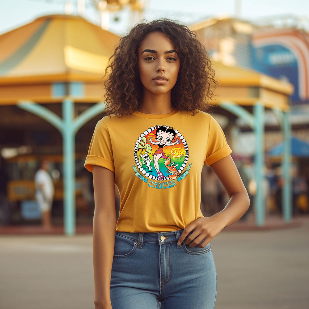 Cancer - Betty Boop Zodiac Tee