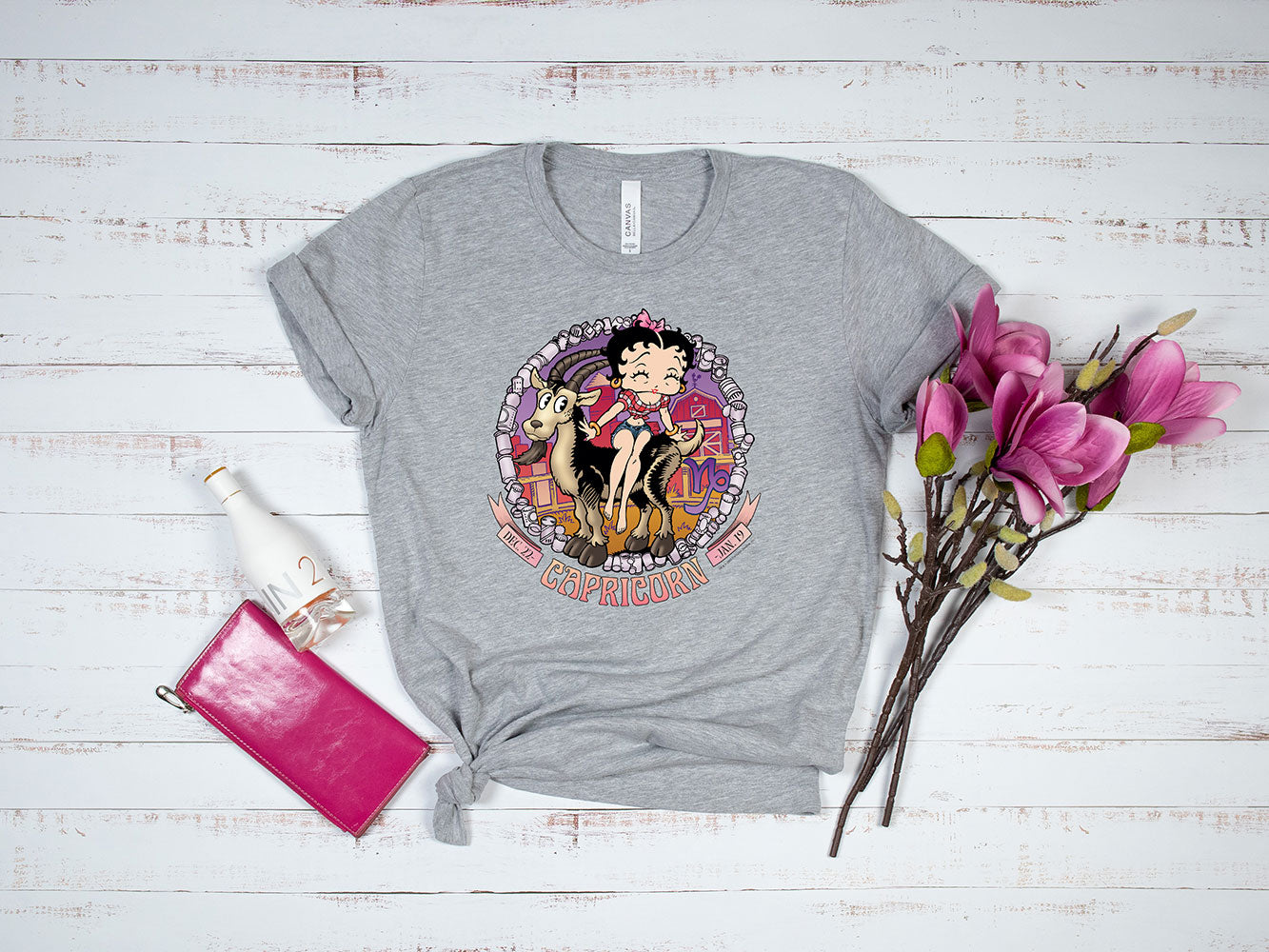 Capricorn - Betty Boop Zodiac Tee