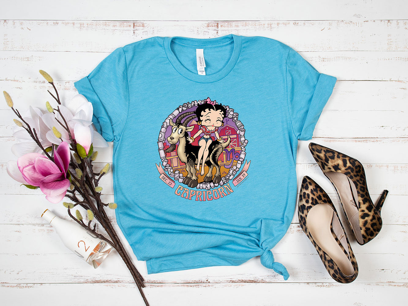 Capricorn - Betty Boop Zodiac Tee