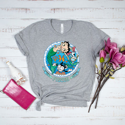 Pisces - Betty Boop Zodiac Tee