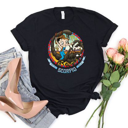 Scorpio - Betty Boop Zodiac Tee