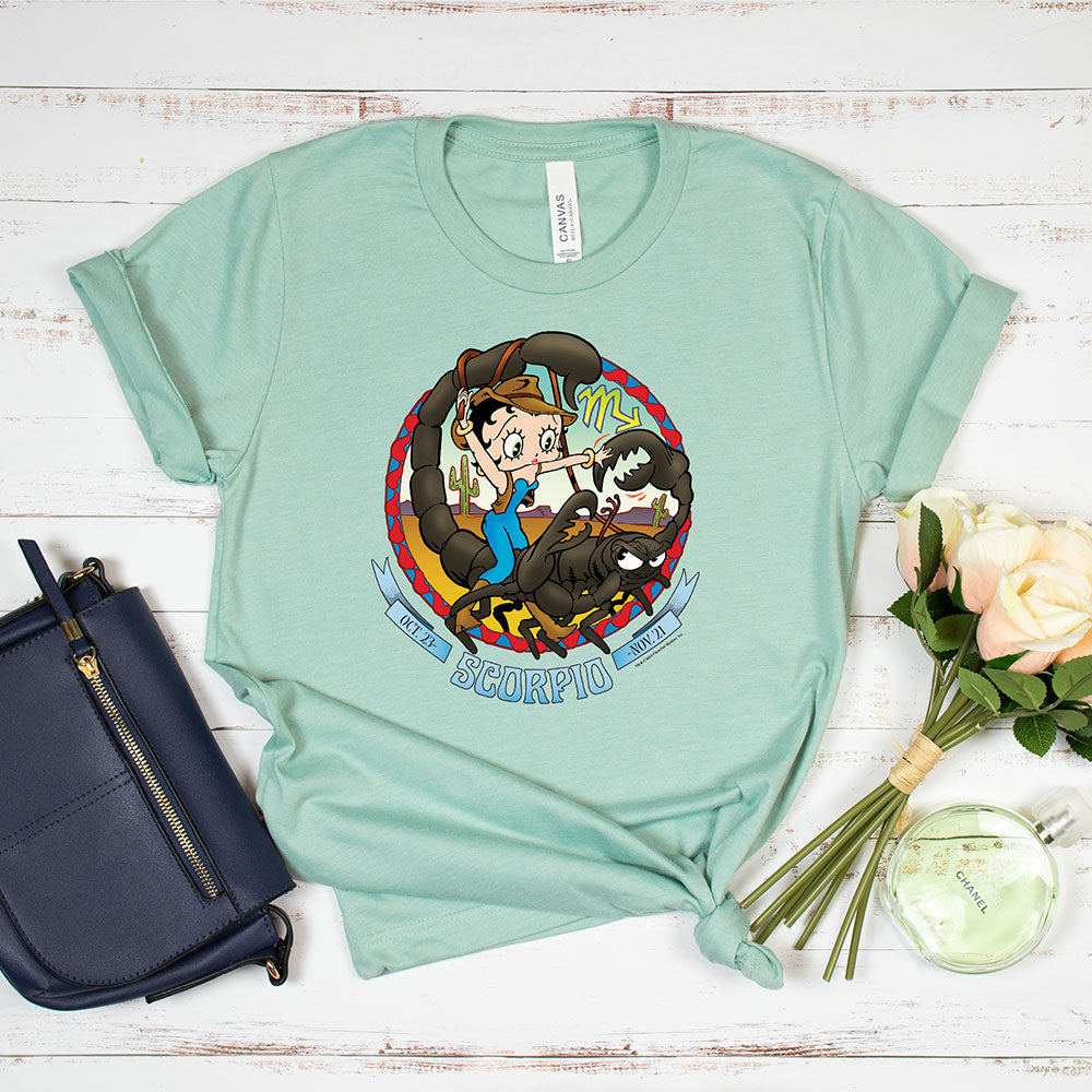 Scorpio - Betty Boop Zodiac Tee