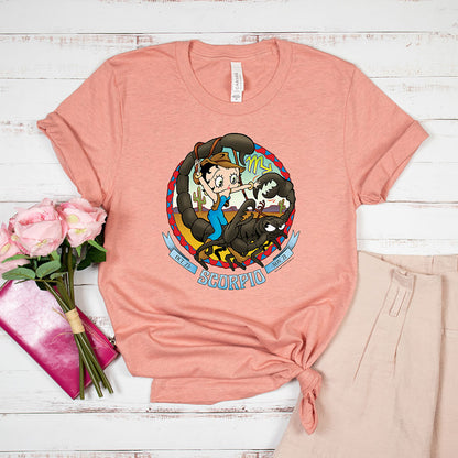 Scorpio - Betty Boop Zodiac Tee