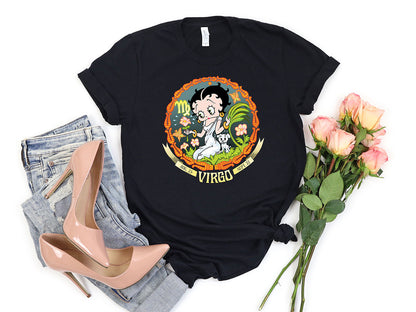 Virgo - Betty Boop Zodiac Tee