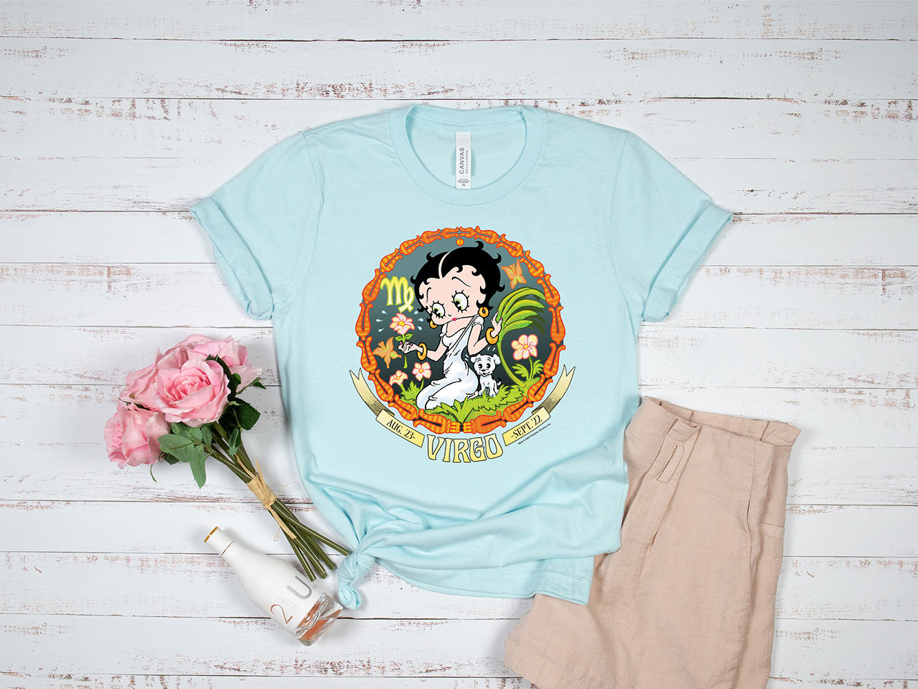 Virgo - Betty Boop Zodiac Tee