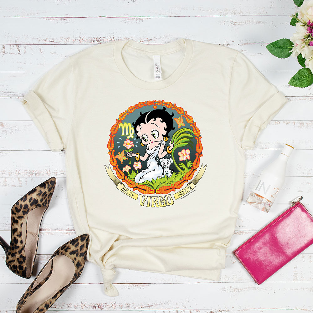 Virgo - Betty Boop Zodiac Tee