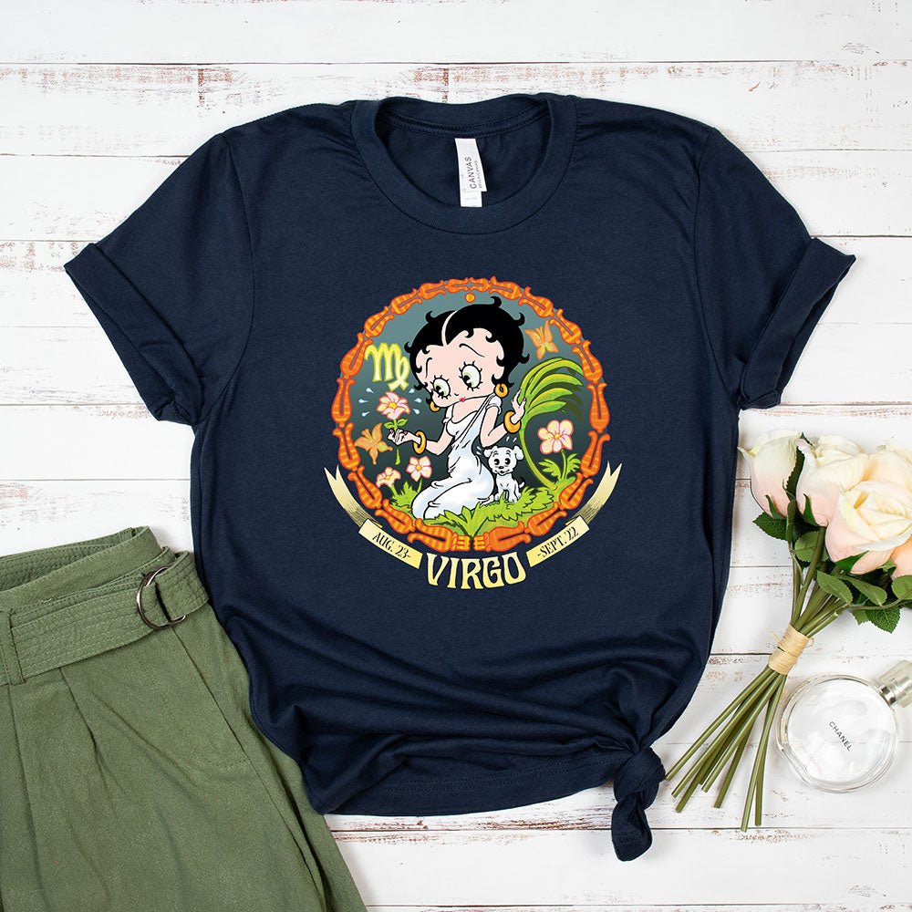 Virgo - Betty Boop Zodiac Tee