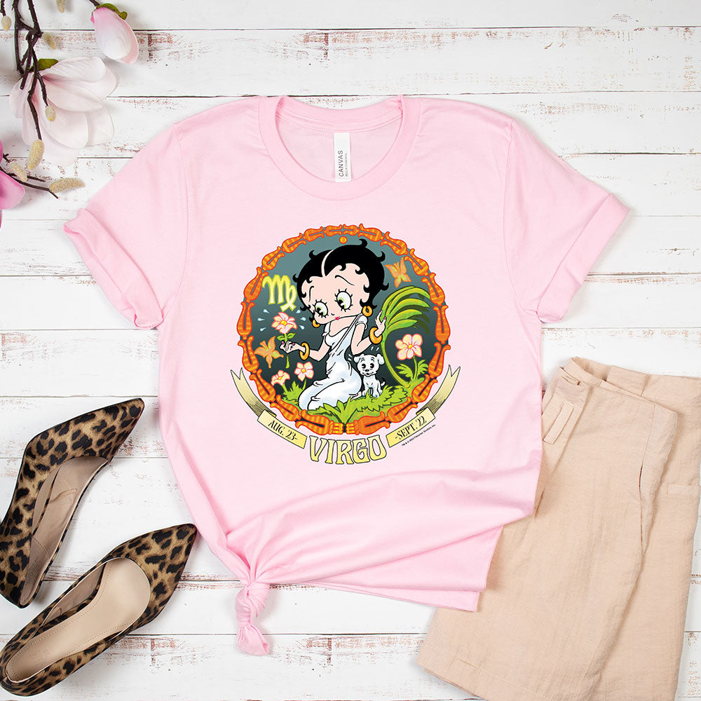 Virgo - Betty Boop Zodiac Tee