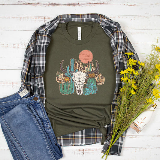 Steerhead Desert Tee