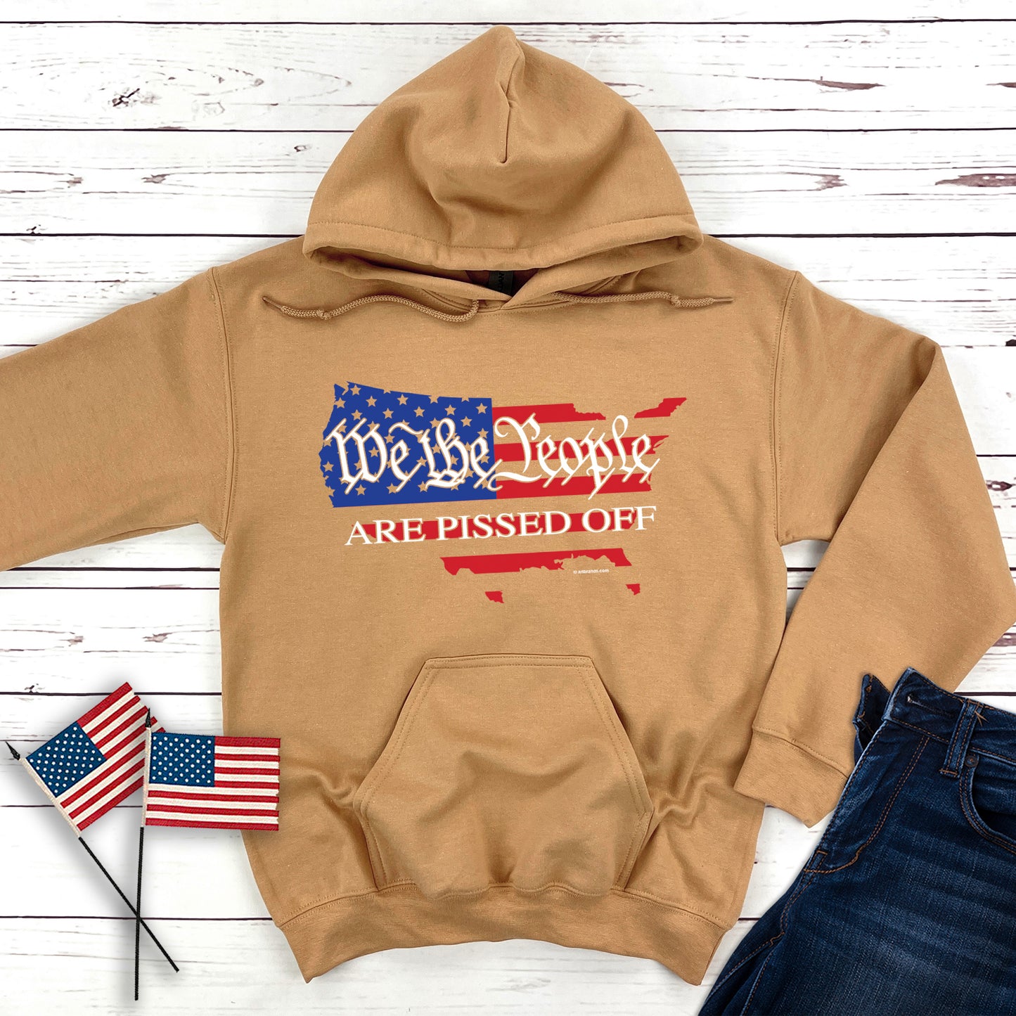 We The People Hooded Sweatshirt