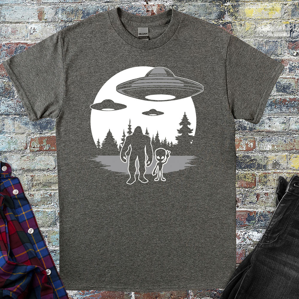 Bigfoot Alien T-Shirt