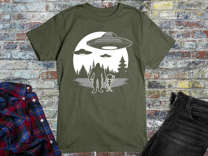 Bigfoot Alien T-Shirt