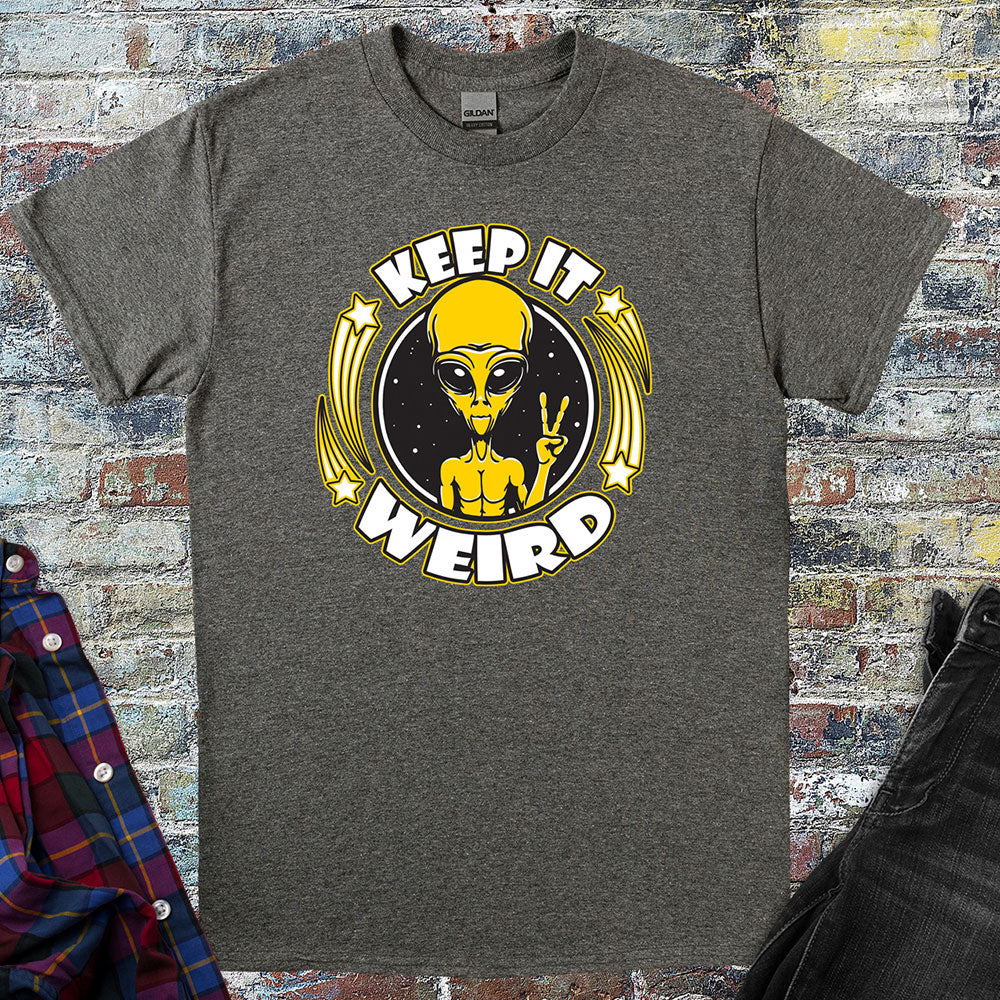 Keep It Weird Alien T-Shirt