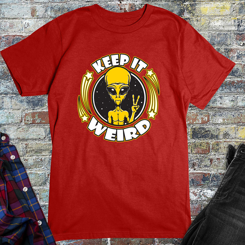 Keep It Weird Alien T-Shirt