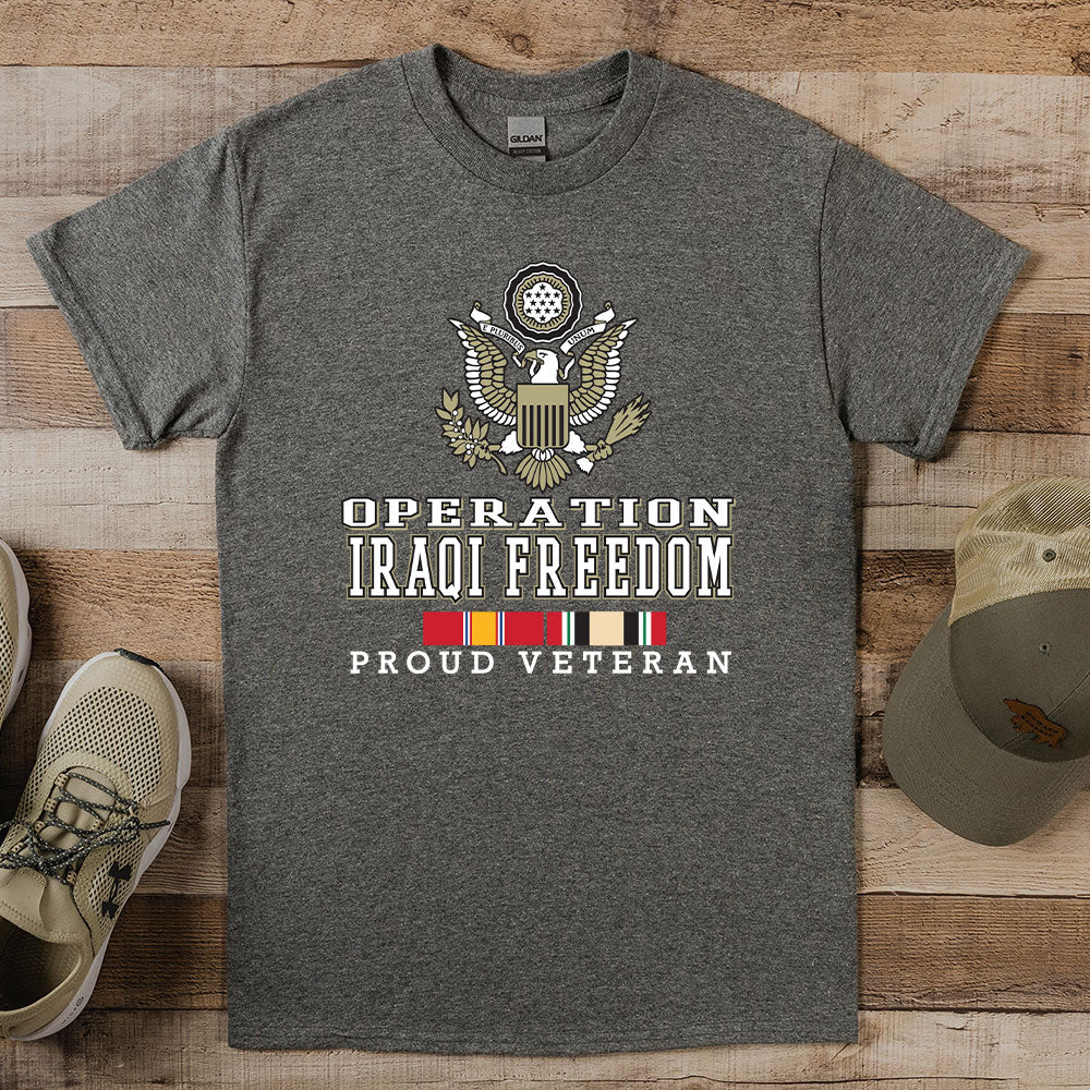 Veteran Eagle - Iraqi Freedom T-shirt