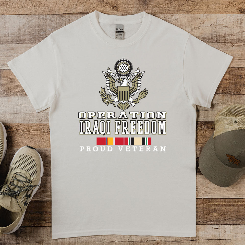 Veteran Eagle - Iraqi Freedom T-shirt