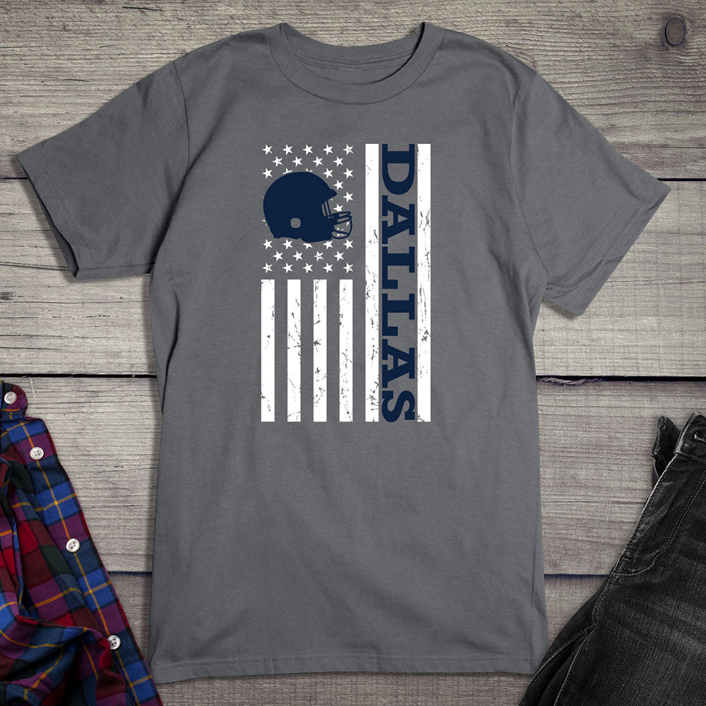 Dallas Football Flag T-shirt