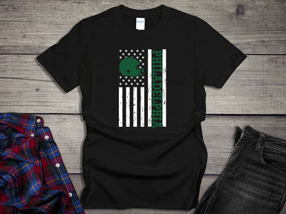 Philadelphia Football Flag T-shirt