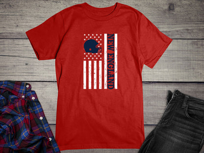 New England Football Flag T-shirt