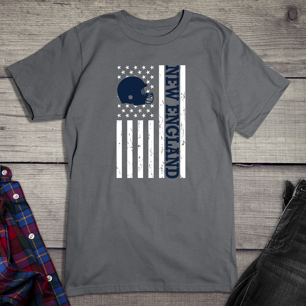 New England Football Flag T-shirt