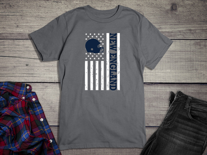 New England Football Flag T-shirt