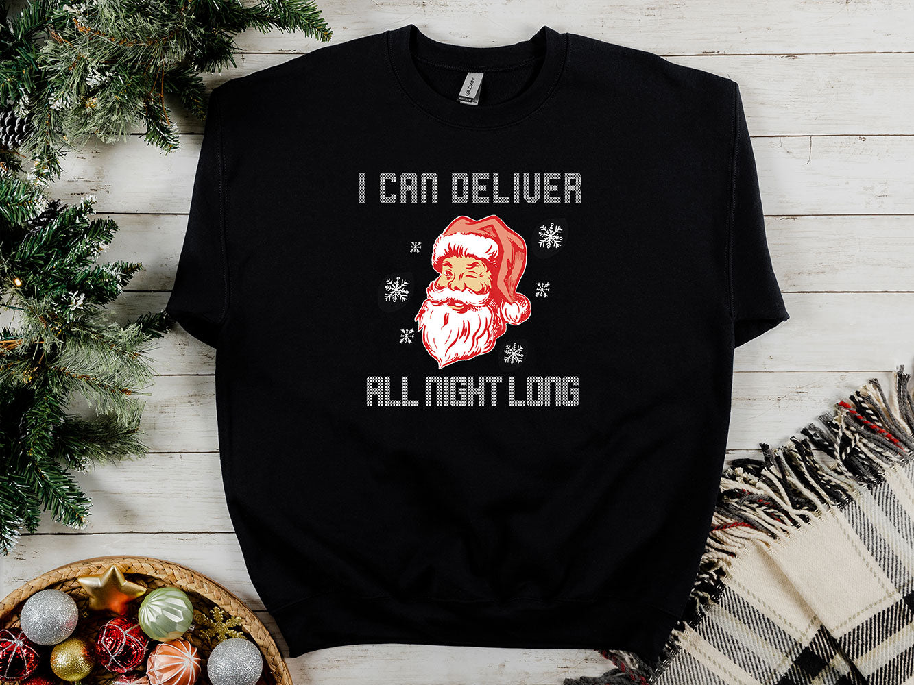 Santa Delivers Sweatshirt