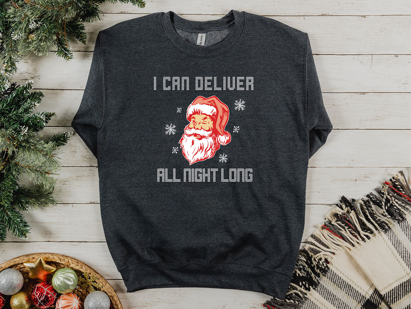 Santa Delivers Sweatshirt