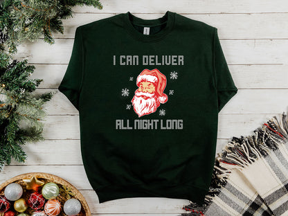 Santa Delivers Sweatshirt