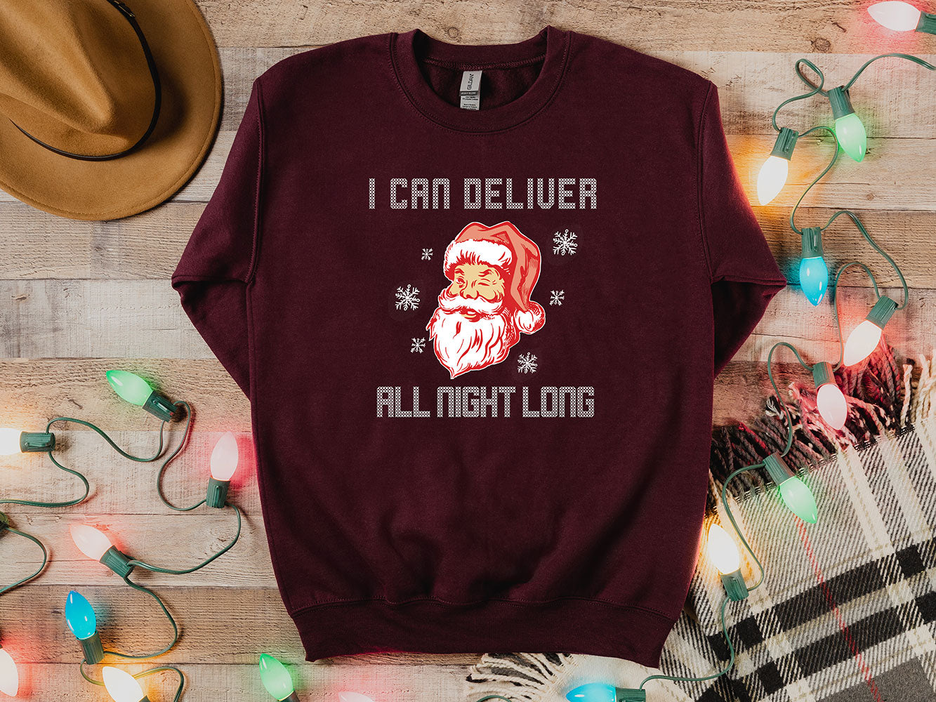 Santa Delivers Sweatshirt