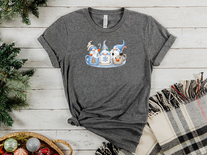 Gnomes in Mugs Tee