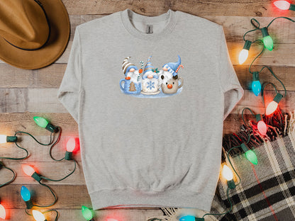 Gnomes in Mugs Sweatshirt