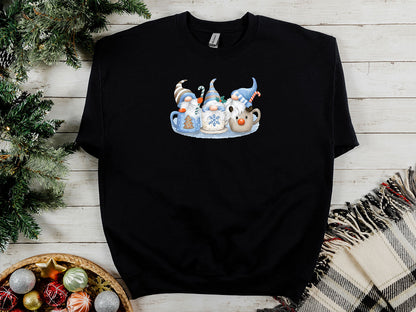 Gnomes in Mugs Sweatshirt