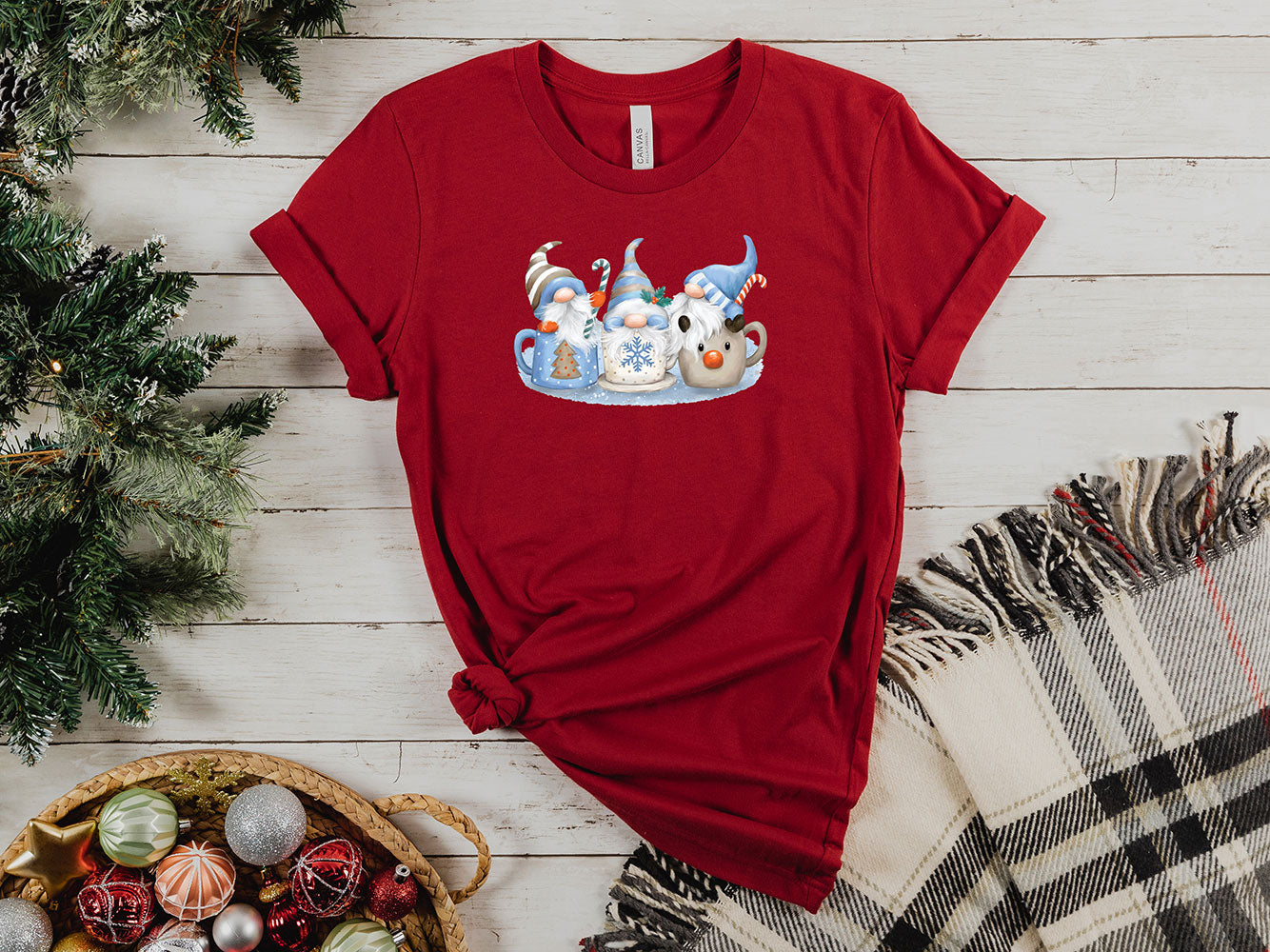 Gnomes in Mugs Tee