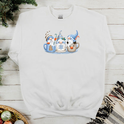 Gnomes in Mugs Sweatshirt